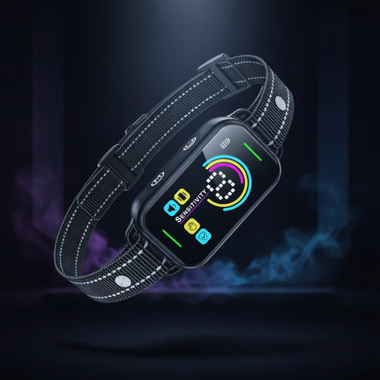 No Bark Collar for Dogs | Automatic Voice-Activated Anti-Bark Device | IP67 Waterproof | Small to Large Breeds