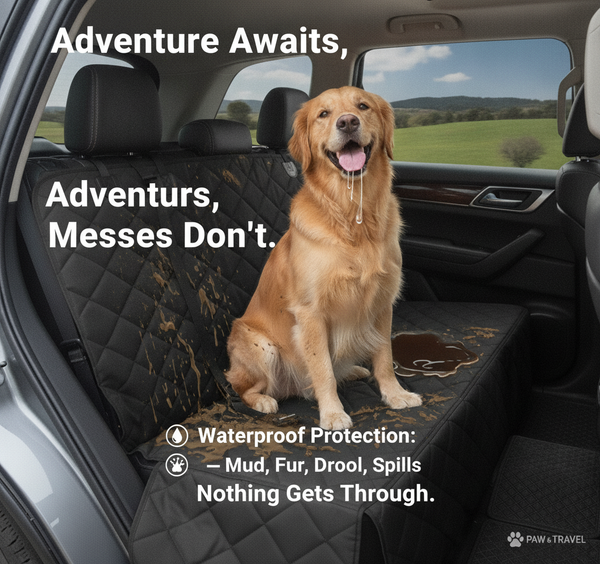 PetPeek Waterproof Dog Seat Cover